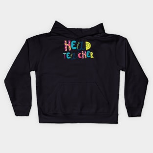 Cute Headteacher Gift Idea Back to School Kids Hoodie